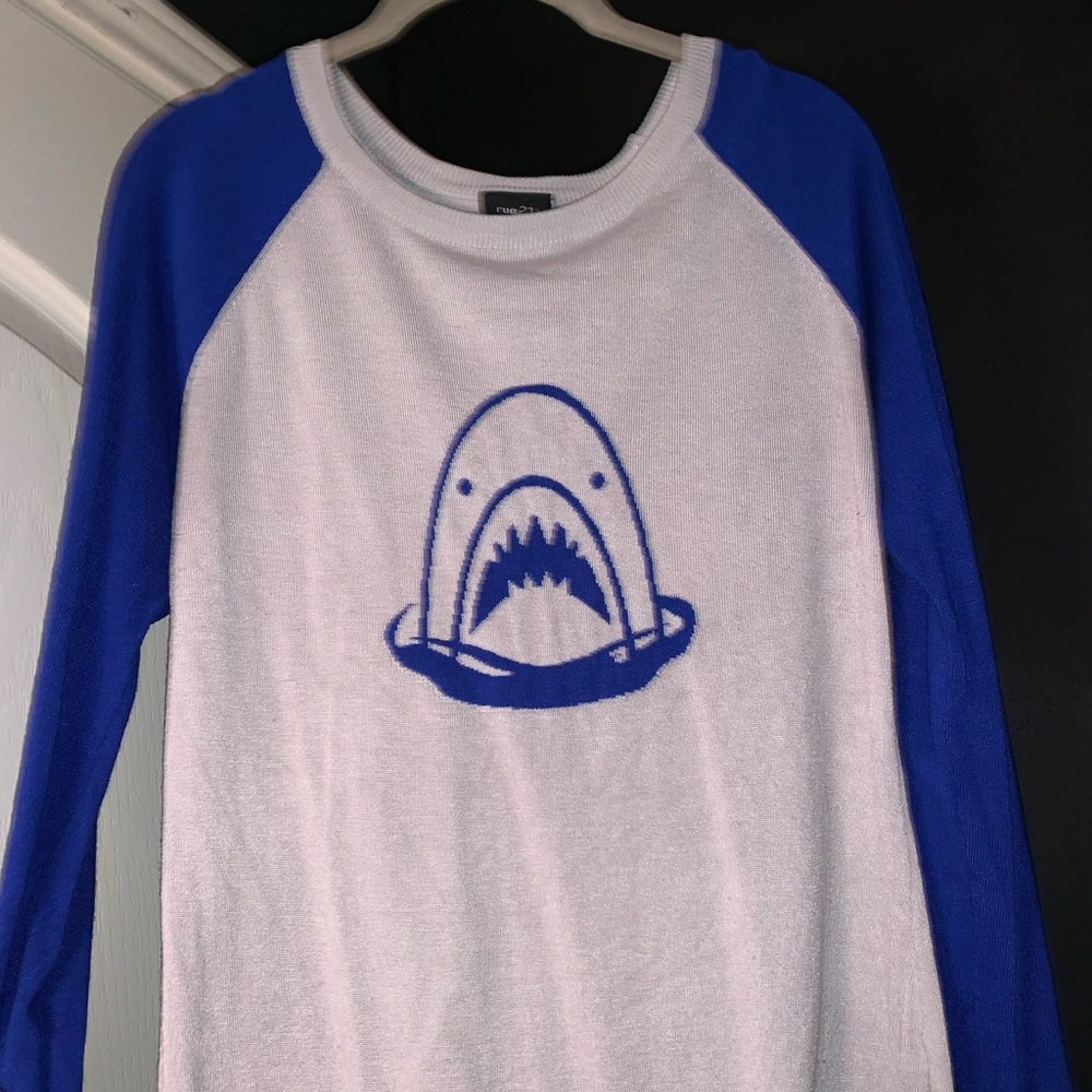 Rue21 shark sweater